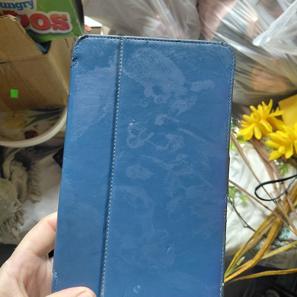 Sleek Blue Tablet Cover